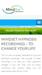 Mobile Screenshot of mindsethypnosisdownloads.com